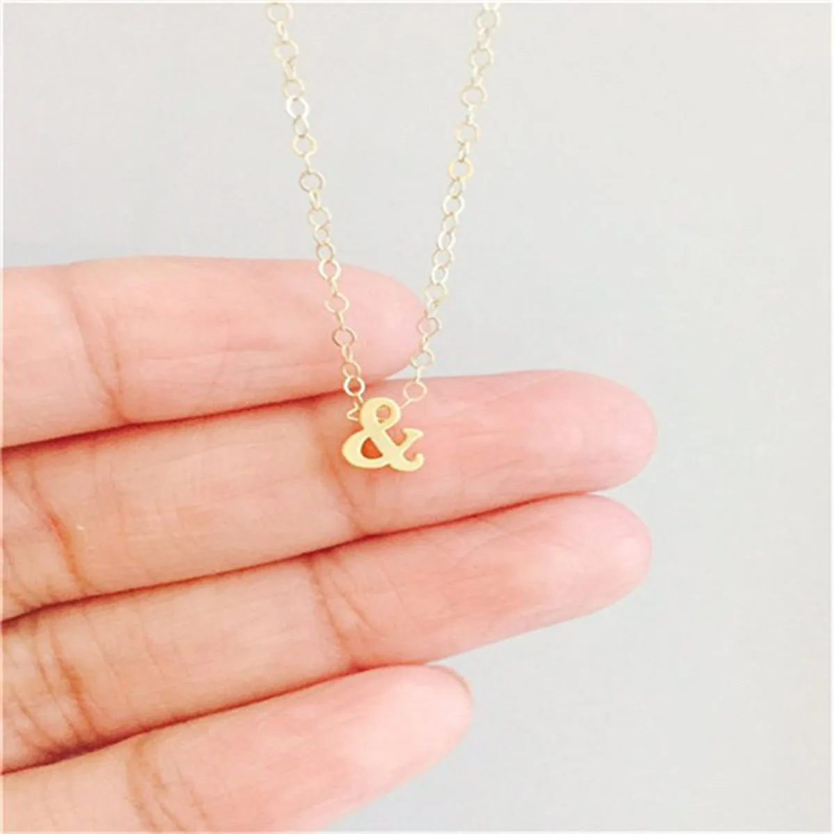 Alloy Necklace For Women Connection Symbol & Heart Pendant Clavicle Chain Simple Fashion Geometry Gold Silver Jewelry Accessorie
Alloy Necklace For Women Connection Symbol & Heart Pendant Clavicle Chain Simple Fashion Geometry Gold Silver Jewelry Accessorie