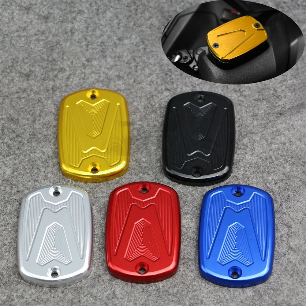 

Fit for TMAX560 Tmax500 Tmax530 SX DX 2008 - 2021 CNC Motorcycle Brake Fluid Fuel Reservoir Tank Cap Cover T-MAX 500 530 560