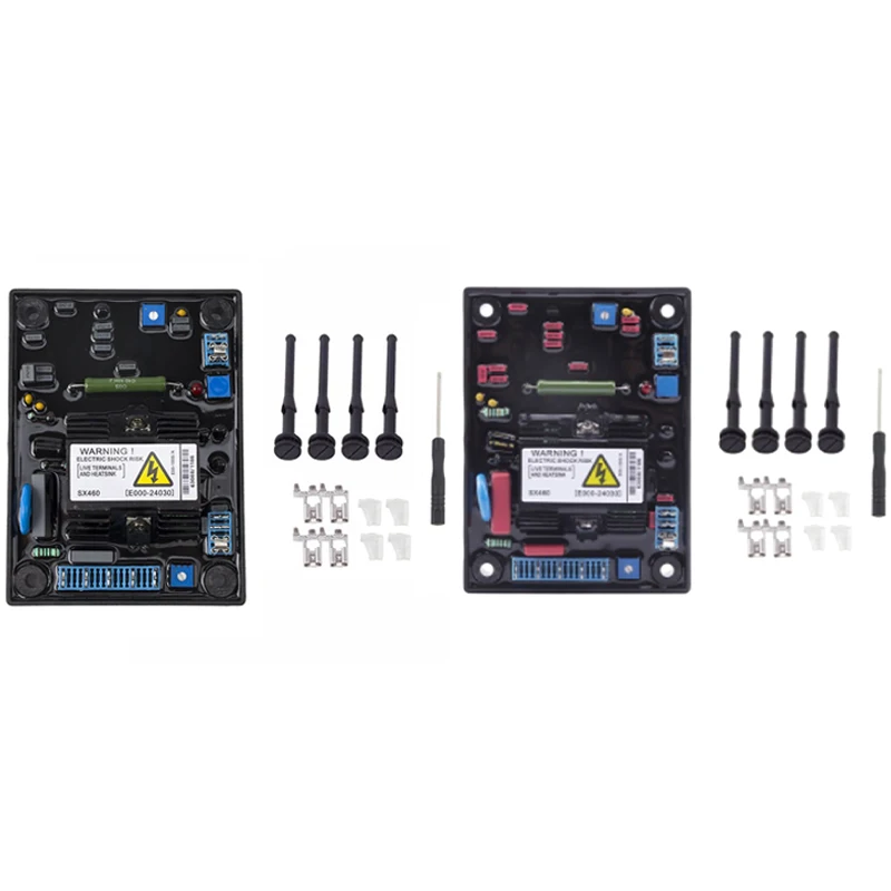 Capacitor Brushless Generator Automatic Voltage Regulator Board AVR Voltage Regulator SX460
Capacitor Brushless Generator Automatic Voltage Regulator Board AVR Voltage Regulator SX460