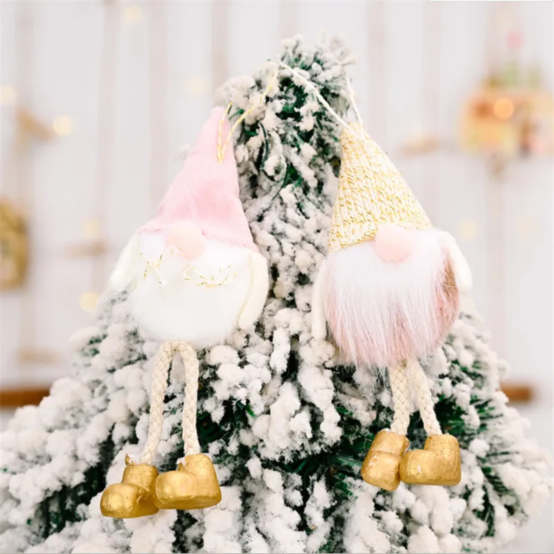 Flannel Christmas Faceless Doll Hanging Leg Pendant Creative Christmas Doll Ornaments Xmas Tree Pendants New Year Gift Navidad
Flannel Christmas Faceless Doll Hanging Leg Pendant Creative Christmas Doll Ornaments Xmas Tree Pendants New Year Gift Navidad