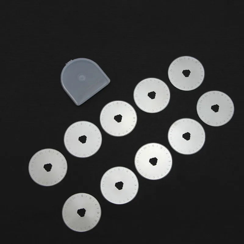 10 шт. 45*0 3 мм роторные режущие лезвия подходят для Olfa резки ткани ткань бумага