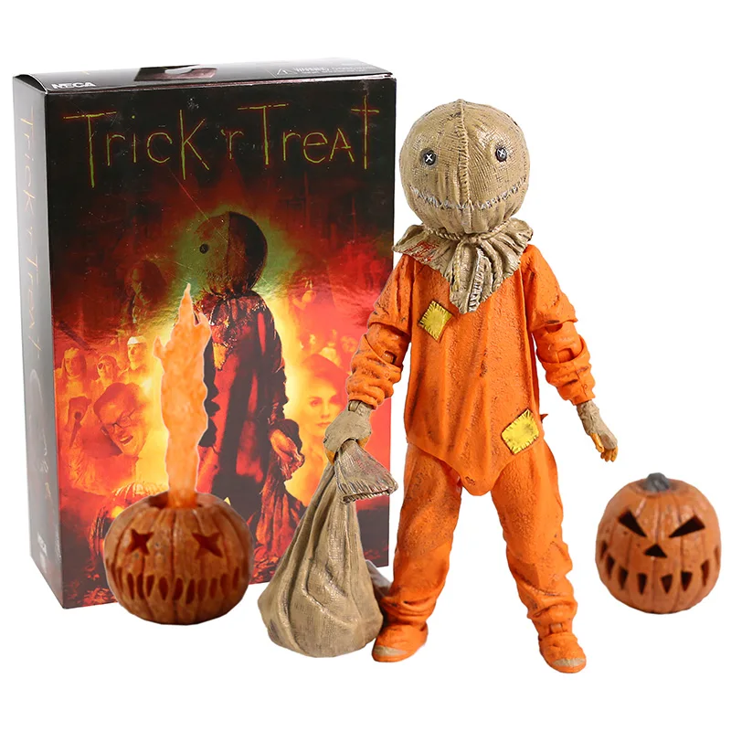 

NECA трюк 'R Treat Ultimate Sam ПВХ экшн-фигурка Коллекционная модель фигурка игрушка