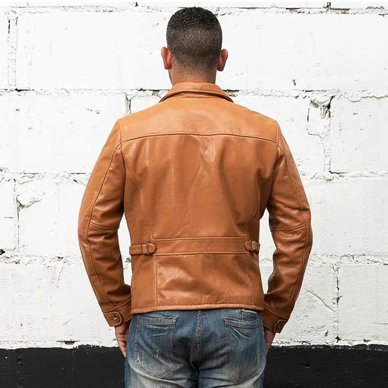 Casual Vintage Smart Genuine Leather Jacket Men's Single Breasted Real Cowhide Autumn Winter Jackets Male Fast Ship Free
Casual Vintage Smart Genuine Leather Jacket Men's Single Breasted Real Cowhide Autumn Winter Jackets Male Fast Ship Free