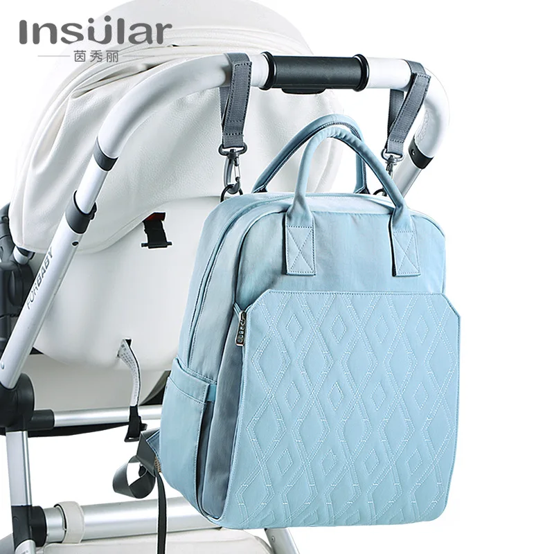 Insular Fashion Mummy Maternity Nappy Bag Travel Backpack Designer Large Capacity Baby Stroller Diaper Backpack For Baby Cares
Insular Fashion Mummy Maternity Nappy Bag Travel Backpack Designer Large Capacity Baby Stroller Diaper Backpack For Baby Cares