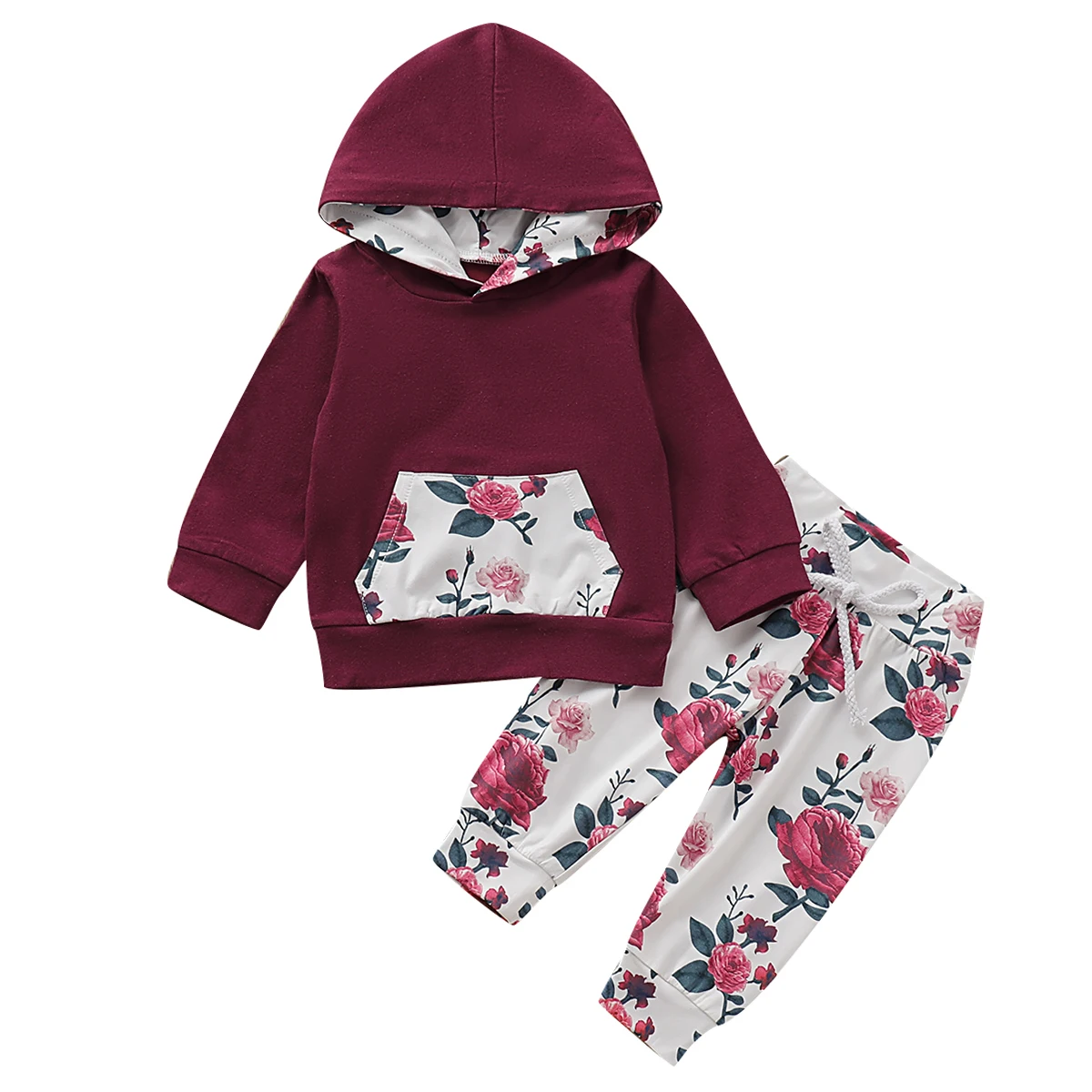 Autumn Winter Infant Newborn Baby Girls Clothes Pocket Patchwork Hooded Tops +Floral Leggings Outfit Baby Clothing Set
Autumn Winter Infant Newborn Baby Girls Clothes Pocket Patchwork Hooded Tops +Floral Leggings Outfit Baby Clothing Set