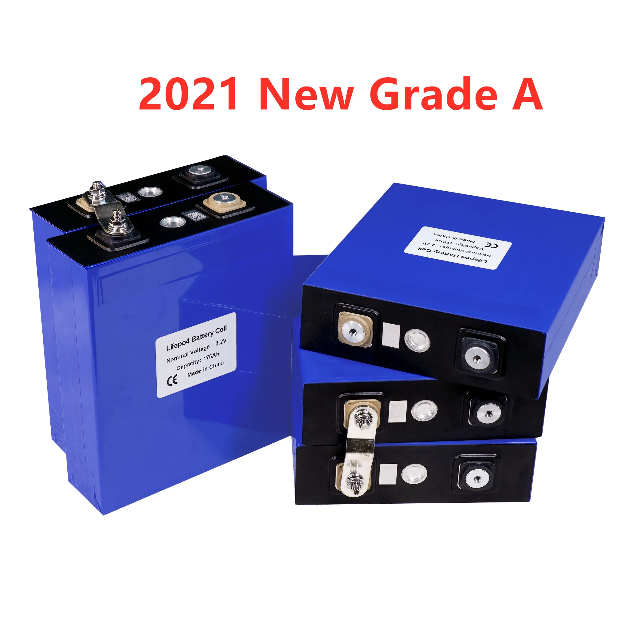 2021 Новый 4 шт. Класс Li Ion 3 2 В 176Ah Lifepo4 Батарея литий железо фосфатных аккумуляторов