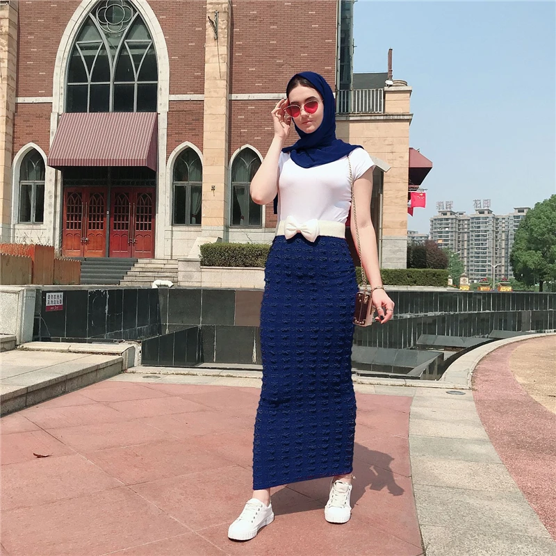 2020 Women Abaya Muslim Moda High Waist Bodycon Maxi Pencil Long Skirt Islamic Arabic Skirts Womens Clothing Mujer Faldas Dress
2020 Women Abaya Muslim Moda High Waist Bodycon Maxi Pencil Long Skirt Islamic Arabic Skirts Womens Clothing Mujer Faldas Dress