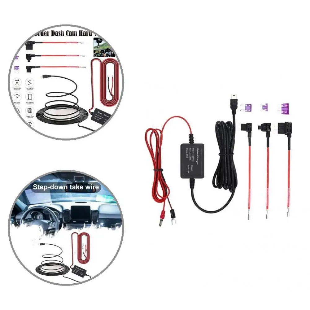 Flexible Useful Mirco USB Hardwire Lead Kit Lightweight Car Power Cable Durable for SUV
Flexible Useful Mirco USB Hardwire Lead Kit Lightweight Car Power Cable Durable for SUV