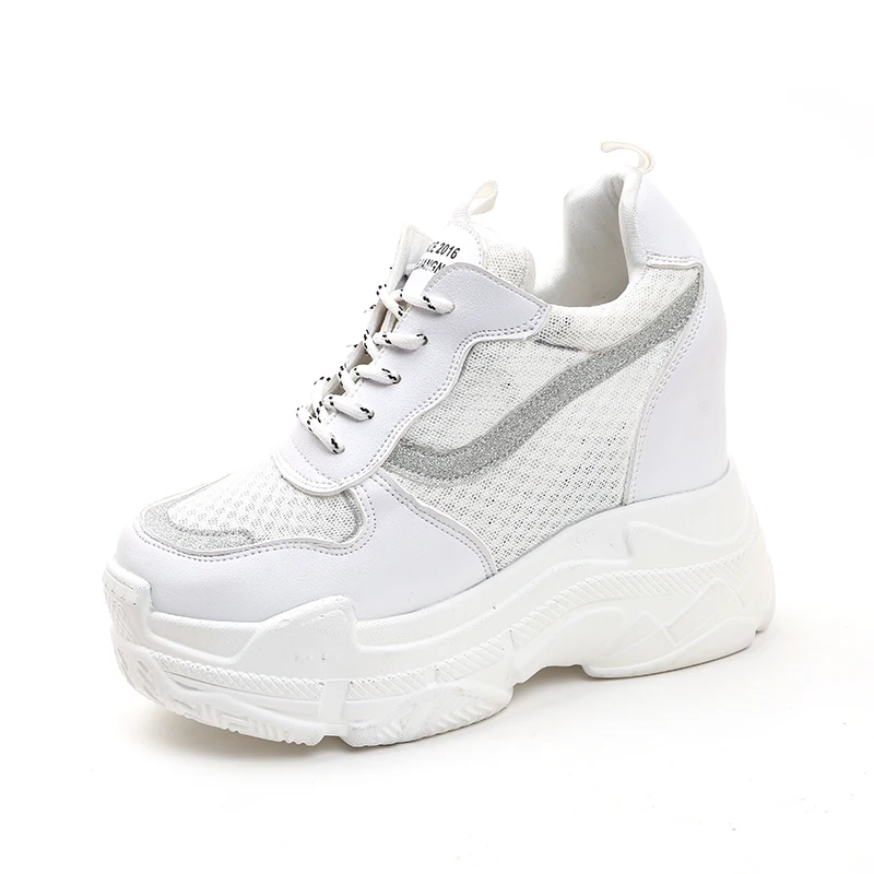 2020 new summer breathable mesh sneakers Korean fashion thick bottom increase 10CM super high heel women's shoes
2020 new summer breathable mesh sneakers Korean fashion thick bottom increase 10CM super high heel women's shoes