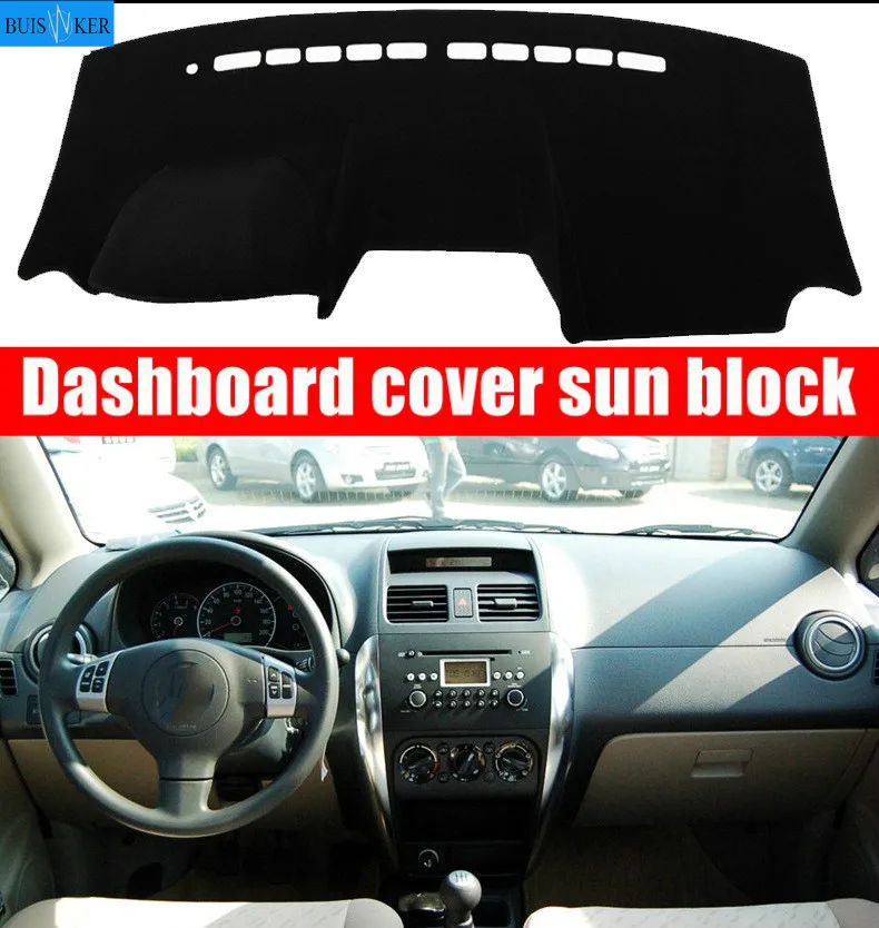 Car Dashboard Cover Dash Mat For Suzuki SX4 All The Years No Storage Box Auto DashMat Carpet NON-Slip Sun Shade Pad 
Car Dashboard Cover Dash Mat For Suzuki SX4 All The Years No Storage Box Auto DashMat Carpet NON-Slip Sun Shade Pad