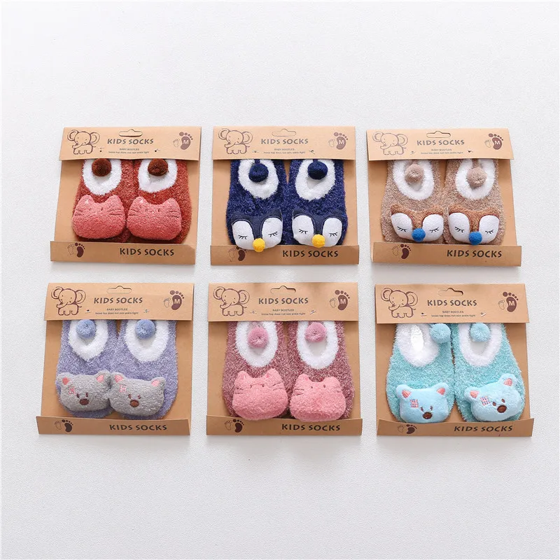 BalleenShiny New Baby Infant Anti Slip Coral Socks Kids Cute Cartoon Animal Child Floor Warm Soft Boys Girls Socks Spring Winter
BalleenShiny New Baby Infant Anti Slip Coral Socks Kids Cute Cartoon Animal Child Floor Warm Soft Boys Girls Socks Spring Winter