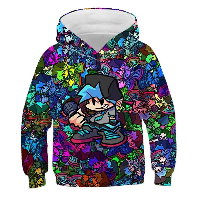 2021 Hot Games Boys 3D Printed Friday Night Funkin Hoodies Kids Sweatshirt Girls Boy Long Sleeve Kids Hoodie Toddler Coat 4-14Y
2021 Hot Games Boys 3D Printed Friday Night Funkin Hoodies Kids Sweatshirt Girls Boy Long Sleeve Kids Hoodie Toddler Coat 4-14Y