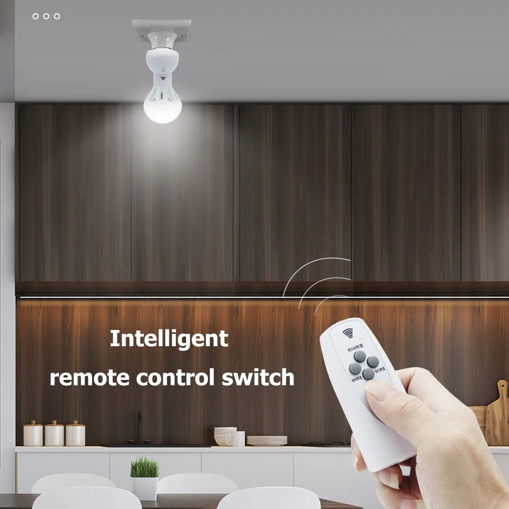 Connector Sensor Switch Light Holder Socket E27 Screw Light Holder Converter 220V Wireless Remote Control Switch
Connector Sensor Switch Light Holder Socket E27 Screw Light Holder Converter 220V Wireless Remote Control Switch