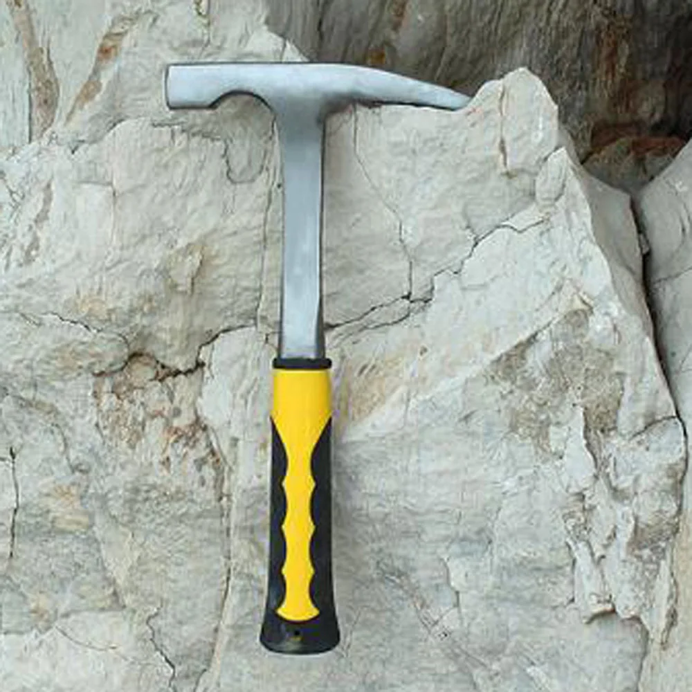1 Pcs Geological Rock Pick Professional Durable Pointed Tip Geology Hammer Tool Reduces Impact Vibration
1 Pcs Geological Rock Pick Professional Durable Pointed Tip Geology Hammer Tool Reduces Impact Vibration