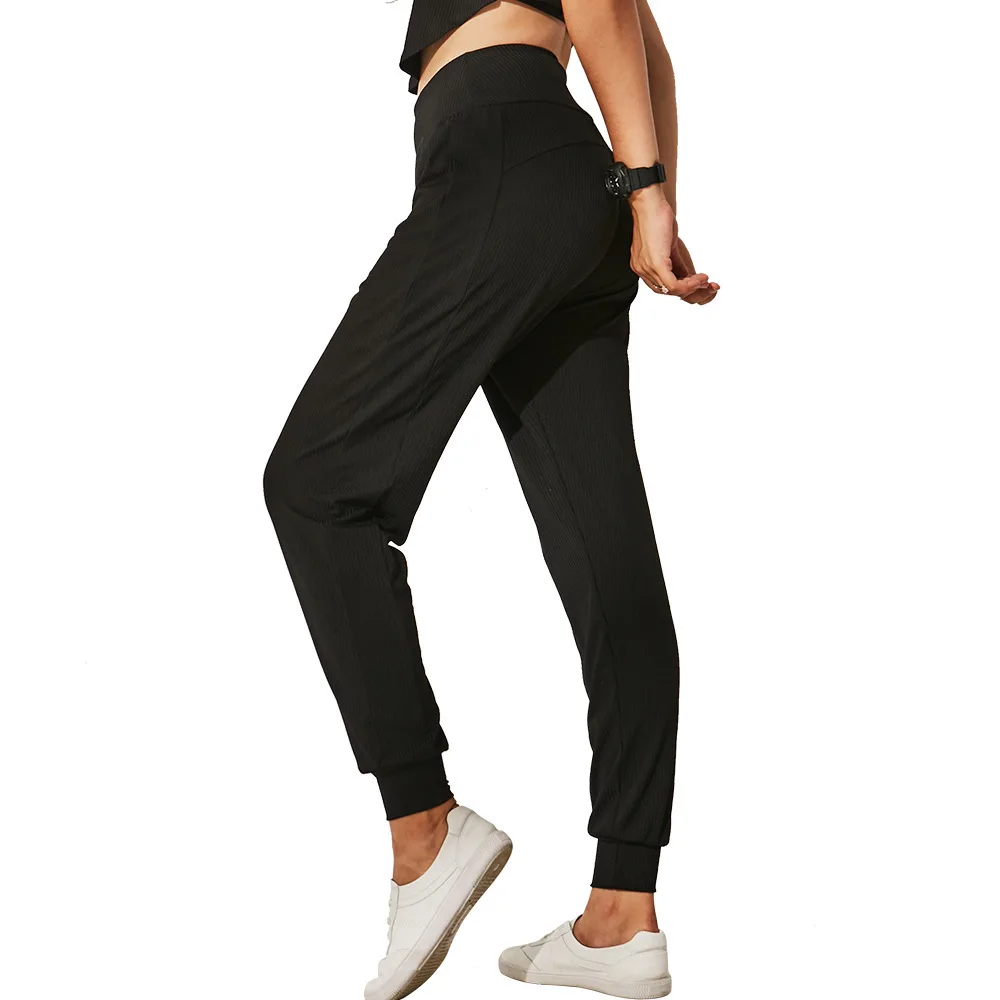 Sport Pants Women's Casual Loose Yoga Pants Breathable Slimming Fitness Ankle-Tied Trousers
Sport Pants Women's Casual Loose Yoga Pants Breathable Slimming Fitness Ankle-Tied Trousers