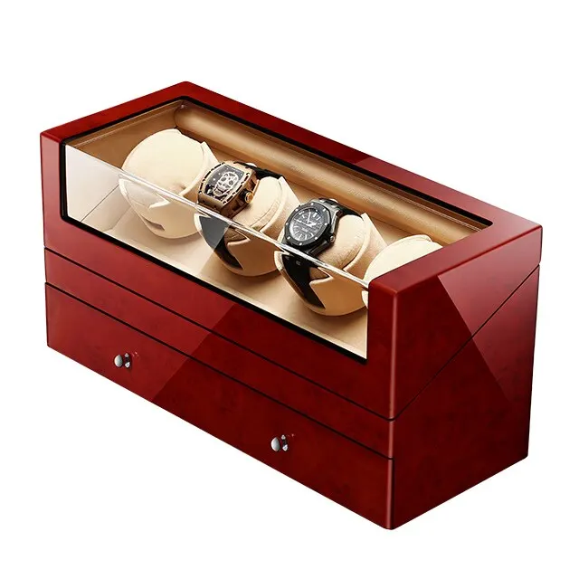 LUNDA Auto Watch Winder Case Wood Clock Casket Watch Winder Box Lacquer Rotate Silent Motor Display Clock Watch Winder
LUNDA Auto Watch Winder Case Wood Clock Casket Watch Winder Box Lacquer Rotate Silent Motor Display Clock Watch Winder