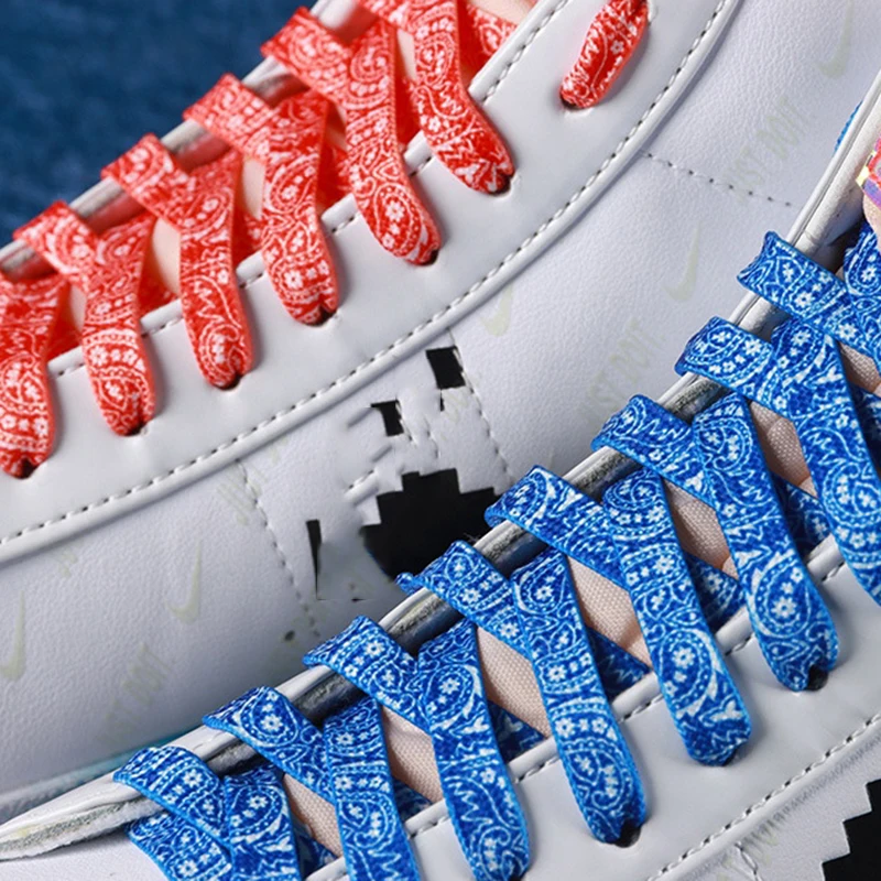 Cashew Flowers Shoelaces 120 cm Women Men Red Black Blue Hand-painted Sports Casual Basketball Shoes Laces Cordones Zapatillas
Cashew Flowers Shoelaces 120 cm Women Men Red Black Blue Hand-painted Sports Casual Basketball Shoes Laces Cordones Zapatillas