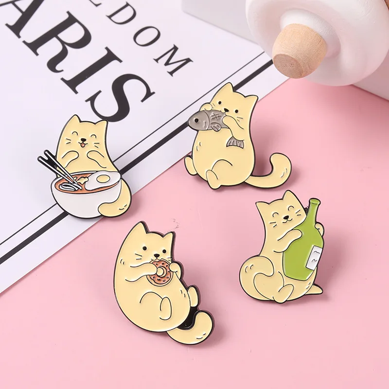 Fish Brooch Cute Greedy Cat Stealing Fish Brooch 2021 Fashion New Creative Cartoon Animal Brooch Fashion Accessories.
Fish Brooch Cute Greedy Cat Stealing Fish Brooch 2021 Fashion New Creative Cartoon Animal Brooch Fashion Accessories.