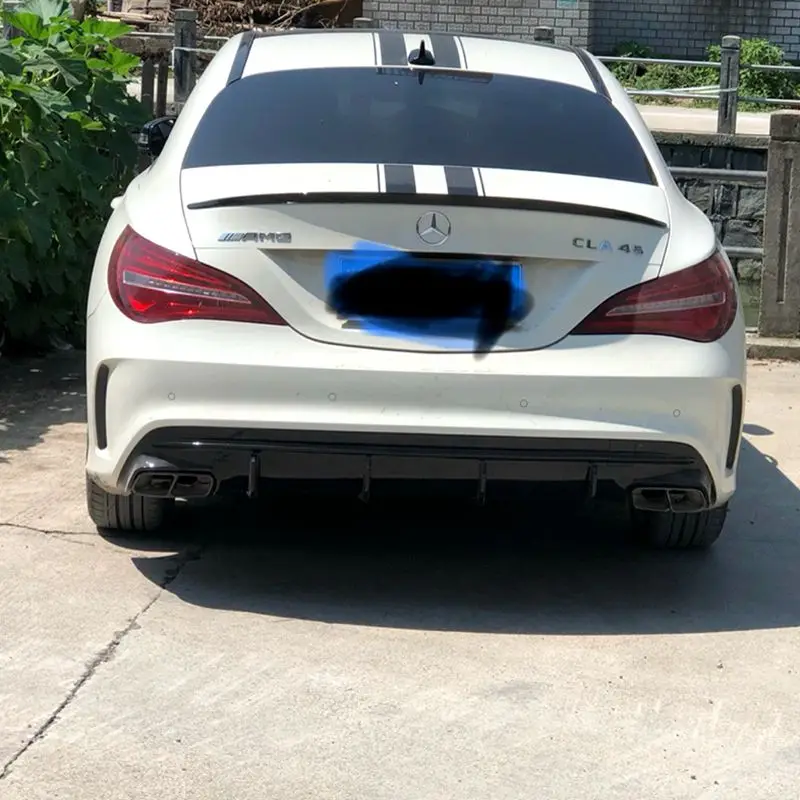 Спойлер для mercedes cla c117 w117 2014 2016 высококачественный задний спойлер из АБС пластика