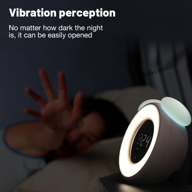 Creative Time Light Alarm Clock Children's Bedroom Intelligent Timing Bedside Small Night Light LED Induction Mushroom Shape
Creative Time Light Alarm Clock Children's Bedroom Intelligent Timing Bedside Small Night Light LED Induction Mushroom Shape