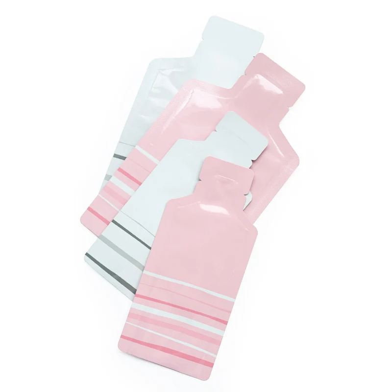 100pcs/lot Pink White Pure Metal Aluminum Pouches Honey Shampoo Cosmetic Trial Sample Package Bag
100pcs/lot Pink White Pure Metal Aluminum Pouches Honey Shampoo Cosmetic Trial Sample Package Bag