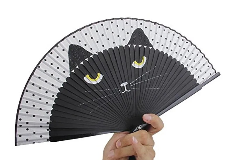 1 Pcs Cartoon Cat Folding Silk Fan Handheld Fan Cute Hand Fans Dance Wedding Party Favor Gift Summer Home Party Decoration
1 Pcs Cartoon Cat Folding Silk Fan Handheld Fan Cute Hand Fans Dance Wedding Party Favor Gift Summer Home Party Decoration