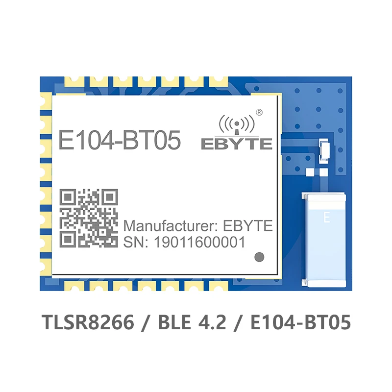 Беспроводной модуль Cojxu Bluetooth 2,4 ГГц 8 дБм ebyte E104-BT05 SMD серийная ведомая передача данных прозрачная антенна PCB
Беспроводной модуль Cojxu Bluetooth 2,4 ГГц 8 дБм ebyte E104-BT05 SMD серийная ведомая передача данных прозрачная антенна PCB