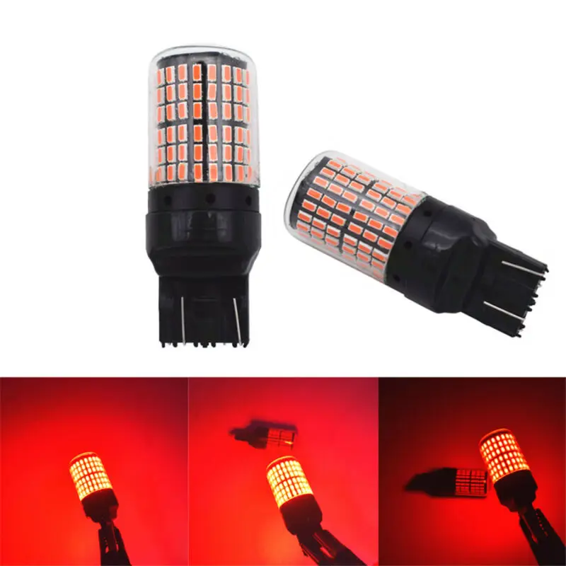 Стробоскопическая Лампа T20 7443 3014 144SMD, задняя CAN-шина, постоянный ток, 12-24 В, красная, совершенно новая
Стробоскопическая Лампа T20 7443 3014 144SMD, задняя CAN-шина, постоянный ток, 12-24 В, красная, совершенно новая