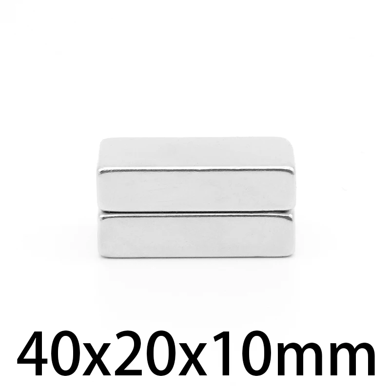 1/2/3/5PCS 40x20x10mm Quadrate Super Strong Powerful Magnets N35 Thick Block Permanent Magnet 40x20x10 Neodymium Magnet 40*20*10
1/2/3/5PCS 40x20x10mm Quadrate Super Strong Powerful Magnets N35 Thick Block Permanent Magnet 40x20x10 Neodymium Magnet 40*20*10
