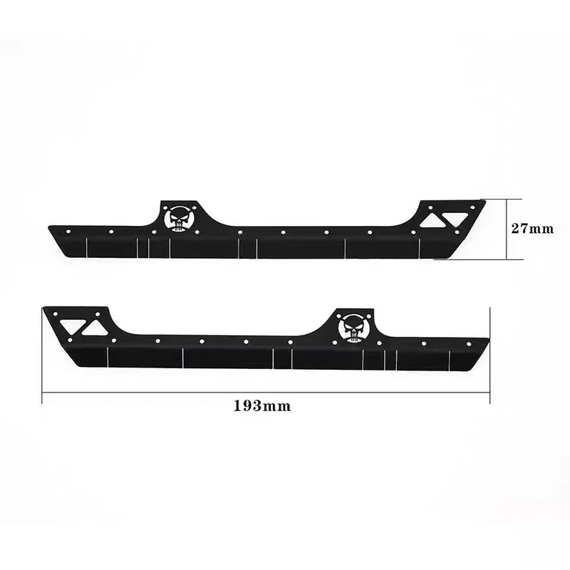 Боковая юбка Wrangler surround для SCX10 90046 90047 YK4102 YK4103 модель гусеничной машины 313 колесная