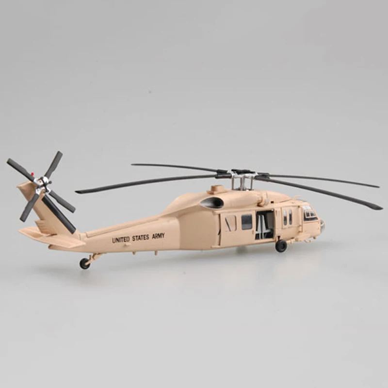 1/72 Scale UH-60A Black Hawk Helicopter Millitary Model USA Army Fighter Aircraft Airplane Aviation Adult Children Toys Military