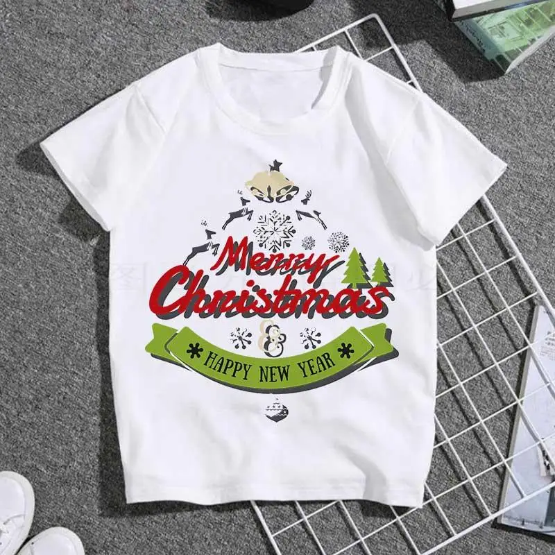 Fashion children T-Shirt Warm Wishes New Year Merry Tee Shirt Christmas Graphic T Shirt boy/girl Tees Camisa Print T-shirts
Fashion children T-Shirt Warm Wishes New Year Merry Tee Shirt Christmas Graphic T Shirt boy/girl Tees Camisa Print T-shirts