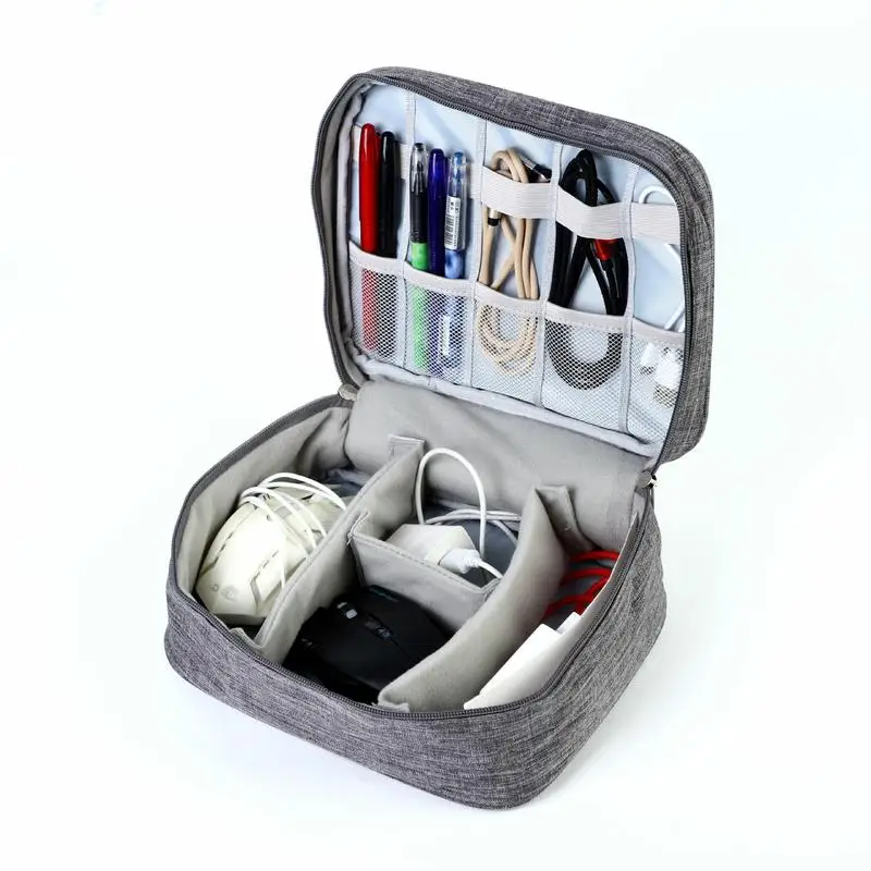 Travel Cable Bag Portable Digital USB Gadget Organizer Charger Wires Cosmetic Zipper Storage Pouch kit Case Accessories Supplies 
Travel Cable Bag Portable Digital USB Gadget Organizer Charger Wires Cosmetic Zipper Storage Pouch kit Case Accessories Supplies