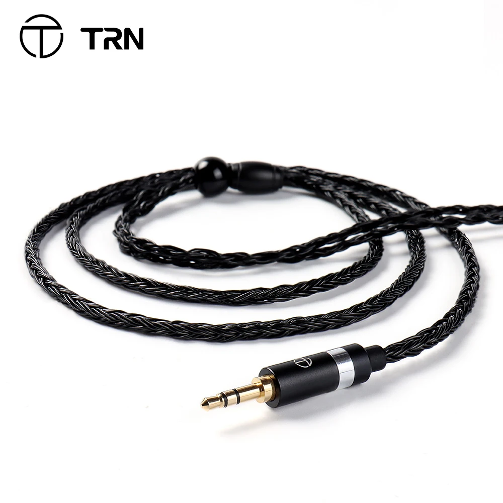 16-жильный кабель для наушников TRN T2 с серебряным покрытием, Hi-Fi обновленный кабель 3,5/2,5/4,4 мм, разъем MMCX/2Pin для TRN BA15 MT1 ST1 V90
16-жильный кабель для наушников TRN T2 с серебряным покрытием, Hi-Fi обновленный кабель 3,5/2,5/4,4 мм, разъем MMCX/2Pin для TRN BA15 MT1 ST1 V90