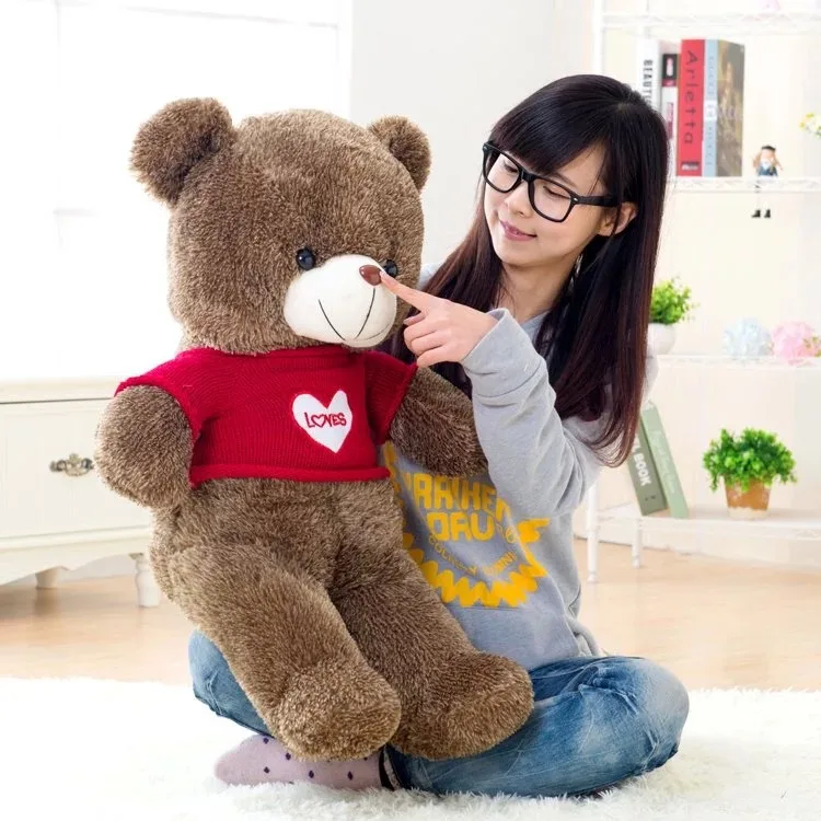 Teddy Bear Skin With Scarf unStuffed Animals Bear Plush Toys Teddy Bear Doll Cover Lovers Birthday Baby Gift
Teddy Bear Skin With Scarf unStuffed Animals Bear Plush Toys Teddy Bear Doll Cover Lovers Birthday Baby Gift