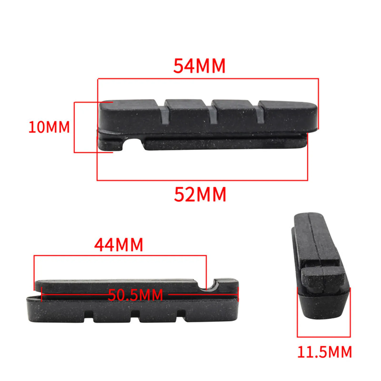 2Pair Bike Brake Pads Set Mountain Bike Road Cycling Rubber V Brake Holder Shoes Pads Road Bicycle Rubber Pad Bike Accessories
2Pair Bike Brake Pads Set Mountain Bike Road Cycling Rubber V Brake Holder Shoes Pads Road Bicycle Rubber Pad Bike Accessories