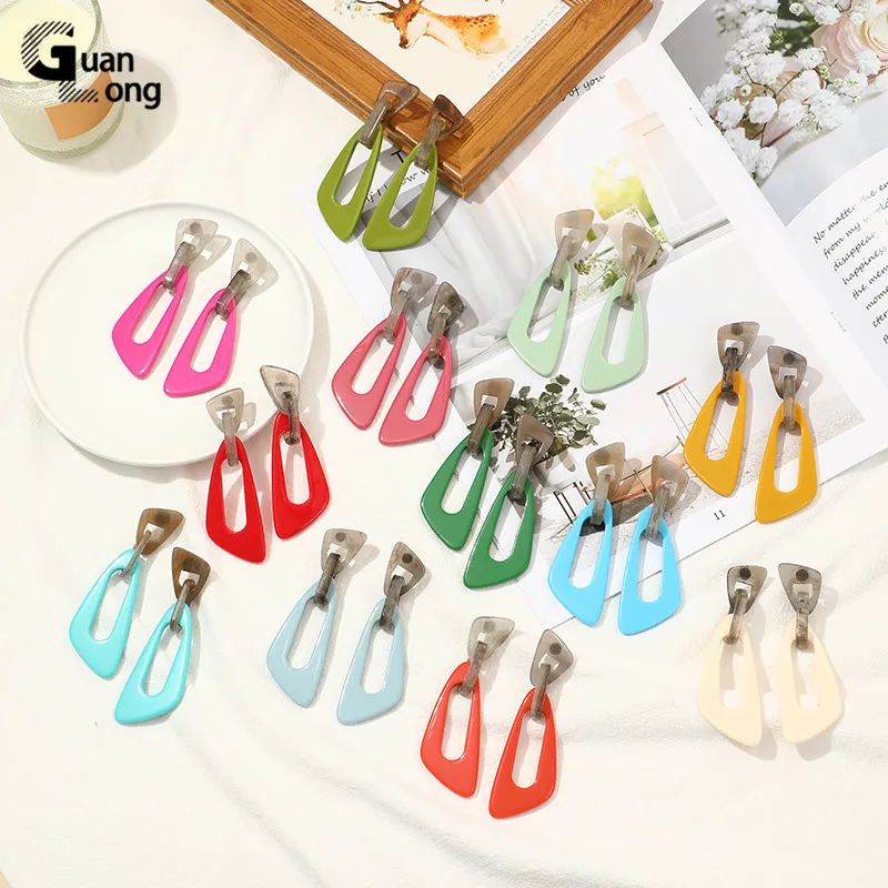 GuanLong Fashion Acrylic Drop Earrings For Women 2021 Korean Dangle Resin Big Long Earrings Trend Ladies Hanging Jewelry Girls
GuanLong Fashion Acrylic Drop Earrings For Women 2021 Korean Dangle Resin Big Long Earrings Trend Ladies Hanging Jewelry Girls