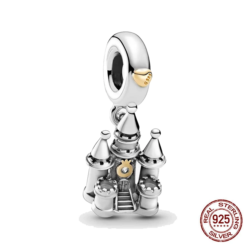 Hot Sale Hight Quality Two-tone Castle Dangle Charm Fit Original Pandora Bracelets Women Dream Castle Jewelry Gift
Hot Sale Hight Quality Two-tone Castle Dangle Charm Fit Original Pandora Bracelets Women Dream Castle Jewelry Gift