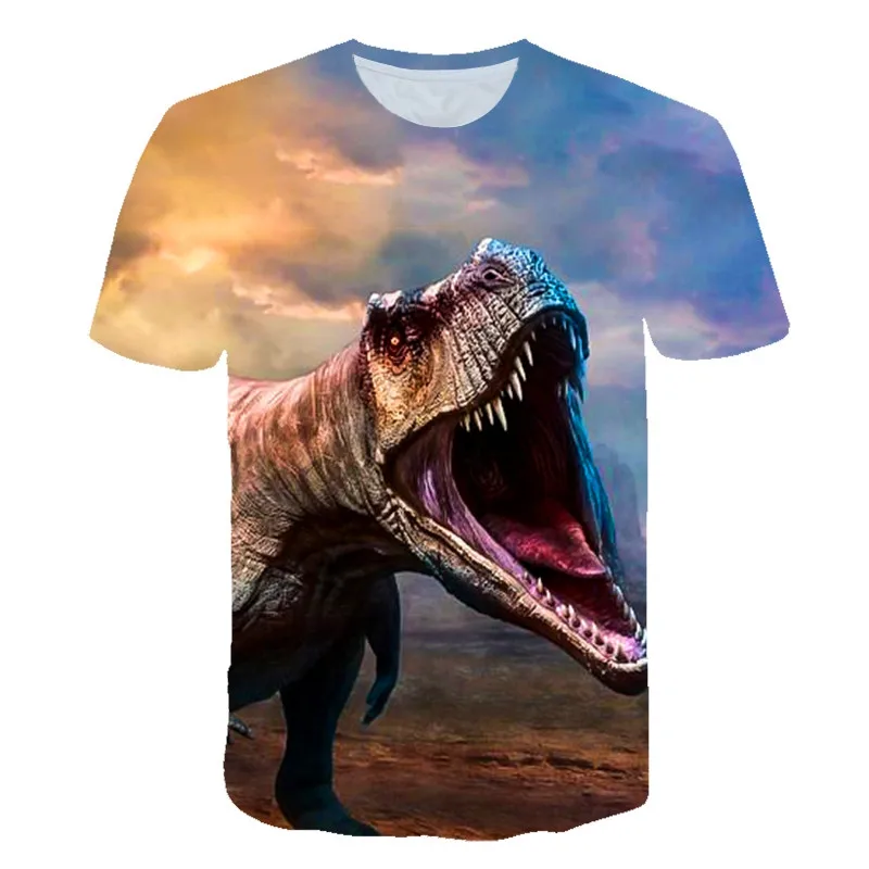 Boys & Girls Cartoon T-shirts Kids Dinosaur Print 3D T Shirt For Boys Children Summer Short Sleeve T-shirt Tops Clothing
Boys & Girls Cartoon T-shirts Kids Dinosaur Print 3D T Shirt For Boys Children Summer Short Sleeve T-shirt Tops Clothing