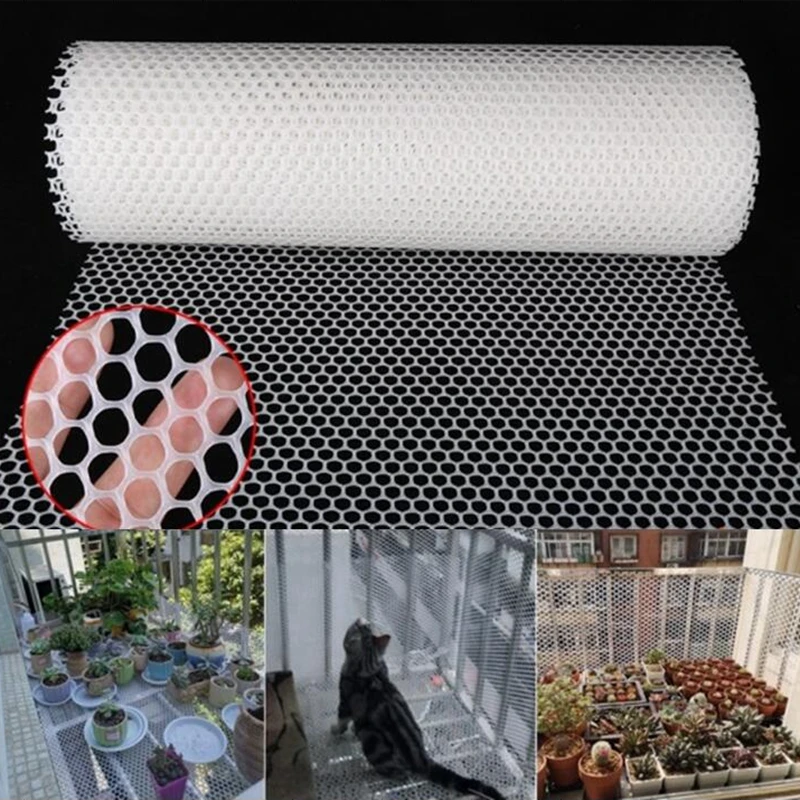 Plastic Kids Safety Net Pet Dog Cat Balcony Railing 0.6/0.8mm x 1m Stairs Protection Net Baby Fence Safety Netting
Plastic Kids Safety Net Pet Dog Cat Balcony Railing 0.6/0.8mm x 1m Stairs Protection Net Baby Fence Safety Netting