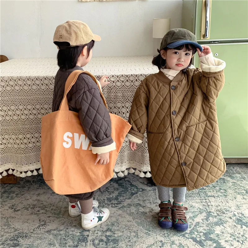 Girls Baby's Kids Coat Jacket Outwear 2021 Fashion Warm Plus Velvet Thicken Winter Autumn Buttons School Fleece Children's Cloth
Girls Baby's Kids Coat Jacket Outwear 2021 Fashion Warm Plus Velvet Thicken Winter Autumn Buttons School Fleece Children's Cloth