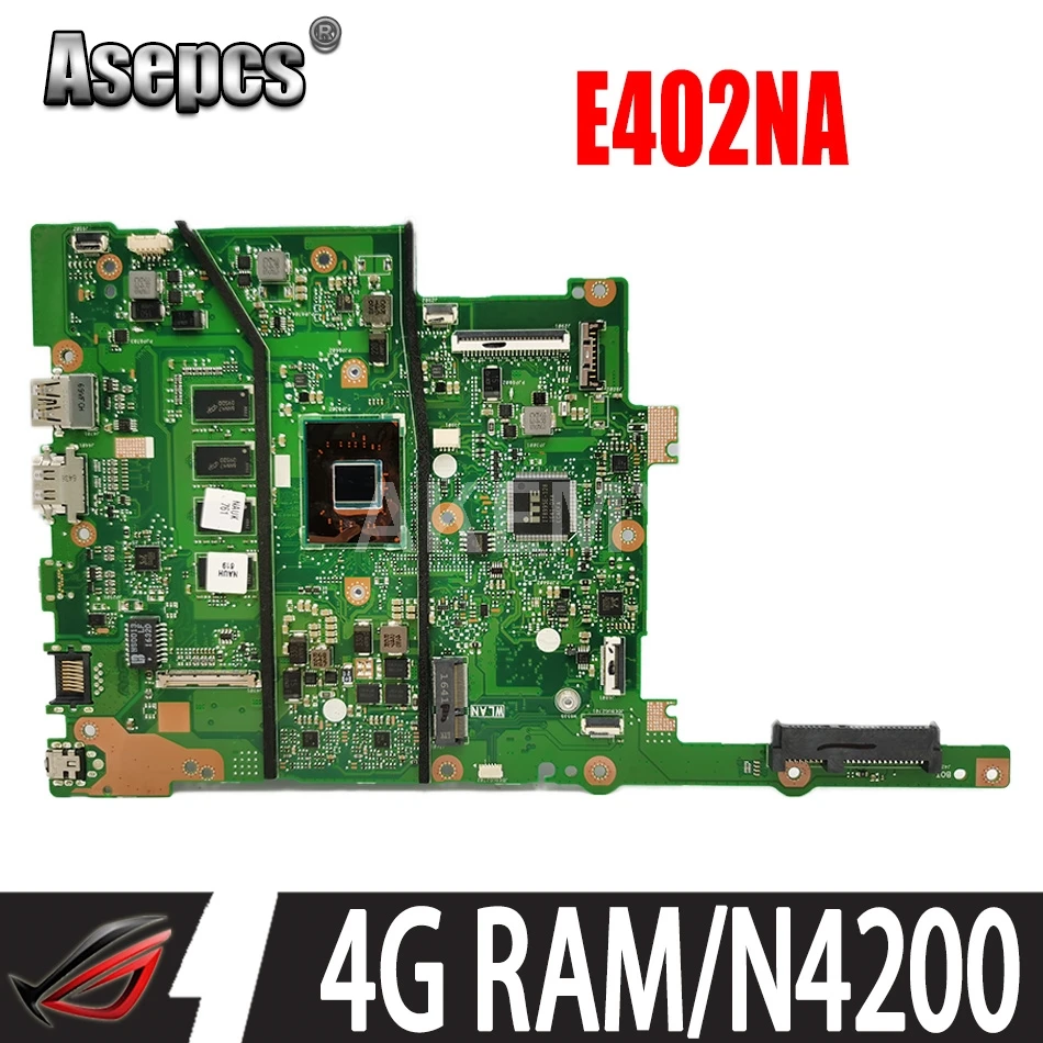 90NB0C50-R00030 For ASUS E402NAS E402NA E402N Laptop Mainboard Motherboard w/ 4G RAM /N4200(14 inch Laptop )
90NB0C50-R00030 For ASUS E402NAS E402NA E402N Laptop Mainboard Motherboard w/ 4G RAM /N4200(14 inch Laptop )