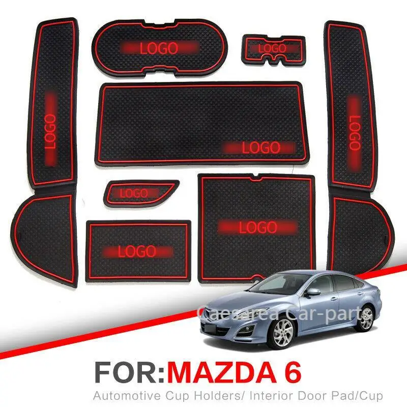 Подставка под ворота автомобиля, Нескользящие подставки под стаканы для Mazda 6 2008 ~ 2013
Подставка под ворота автомобиля, Нескользящие подставки под стаканы для Mazda 6 2008 ~ 2013