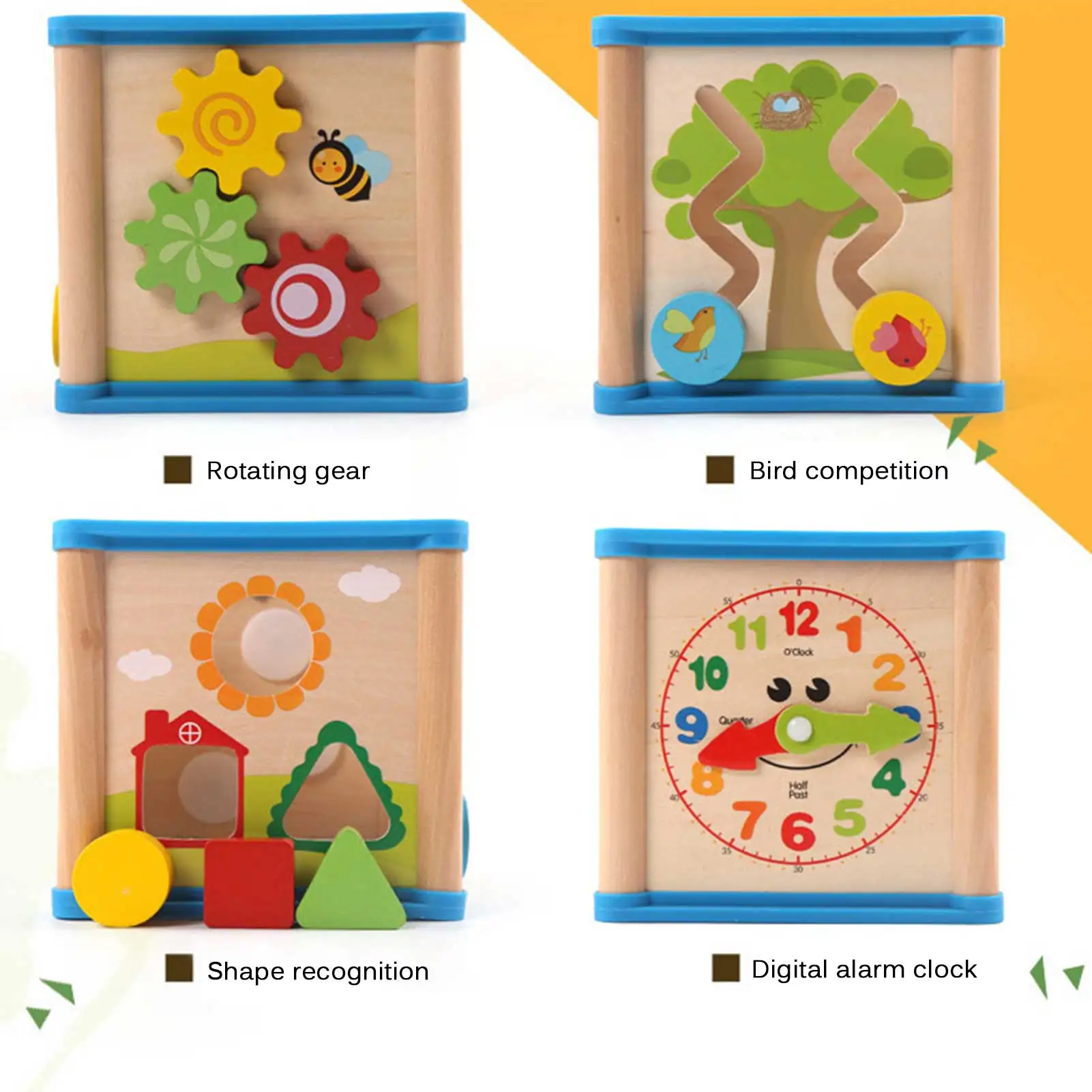 Classic Bead Maze Cube Toy Roller Coaster Game Wooden Activity Cube Toys Baby Educational Baby Math Toys
Classic Bead Maze Cube Toy Roller Coaster Game Wooden Activity Cube Toys Baby Educational Baby Math Toys