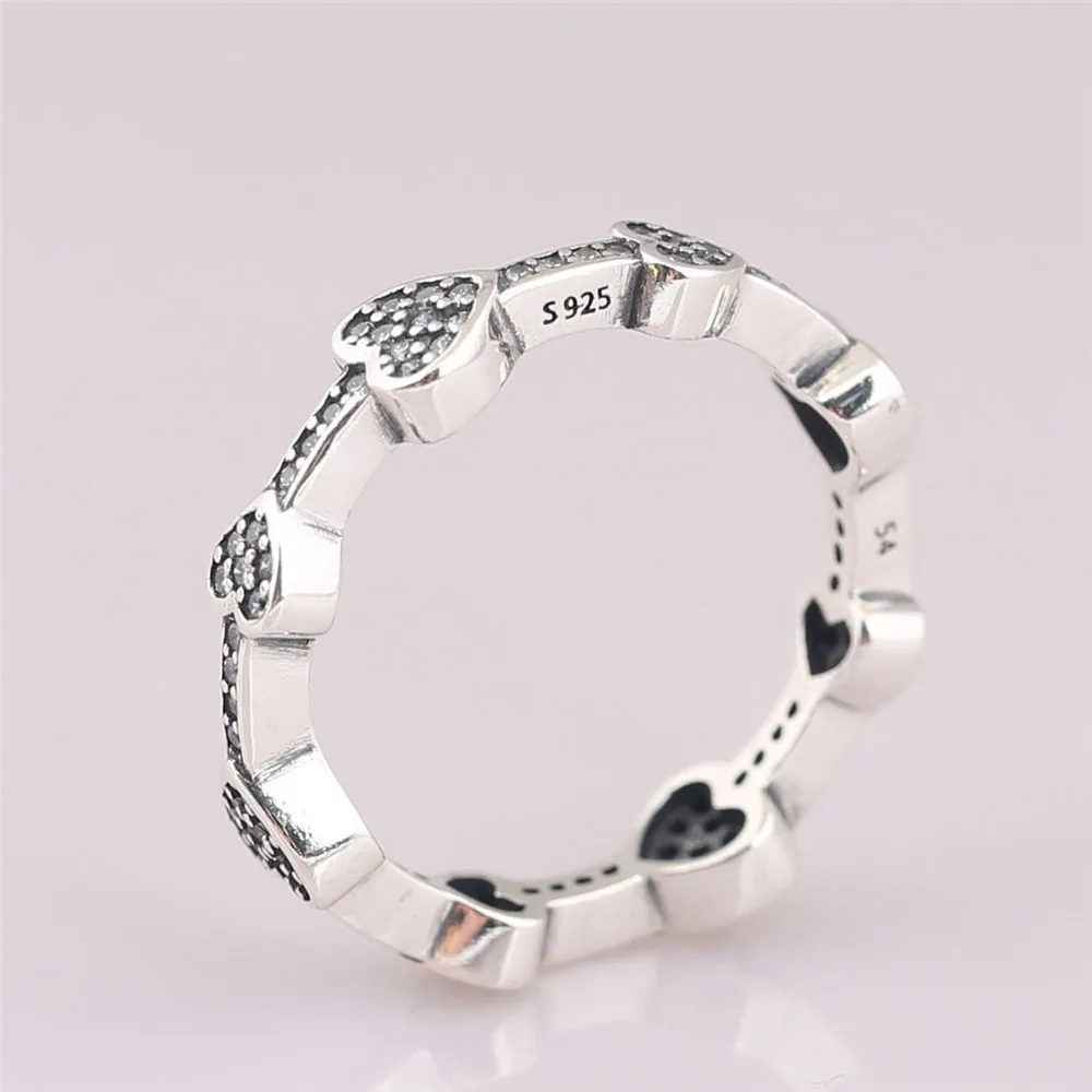 925 Sterling Silver pan Ring AlluP Ring Hearts With Crystal Rings For Women Wedding Party Gift EuroPe Fashion Jewelry
925 Sterling Silver pan Ring AlluP Ring Hearts With Crystal Rings For Women Wedding Party Gift EuroPe Fashion Jewelry