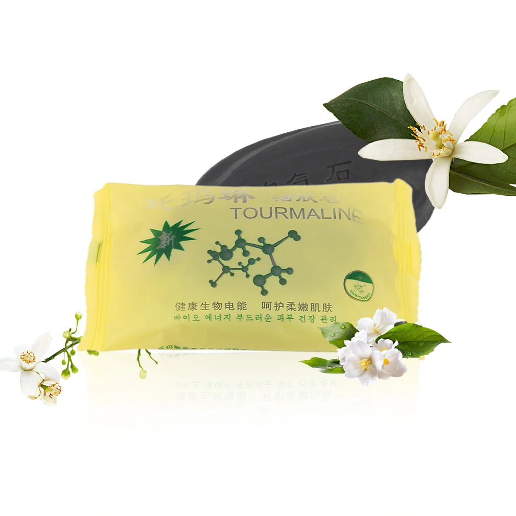 Tourmaline Bamboo Active Energy Soap Charcoal Energy Soap Concentrated Sulfur Soap Remove Mites Blackheads Pimple Beauty
Tourmaline Bamboo Active Energy Soap Charcoal Energy Soap Concentrated Sulfur Soap Remove Mites Blackheads Pimple Beauty