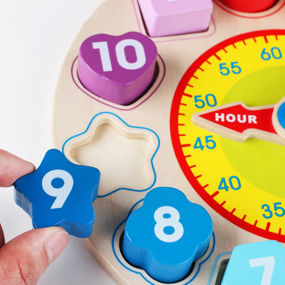 Matching Clock Toy 12 Numbers Clock Toys Baby Kids Early Educational Toy Puzzles Digital Geometry Cognitive Colorful Wooden
Matching Clock Toy 12 Numbers Clock Toys Baby Kids Early Educational Toy Puzzles Digital Geometry Cognitive Colorful Wooden