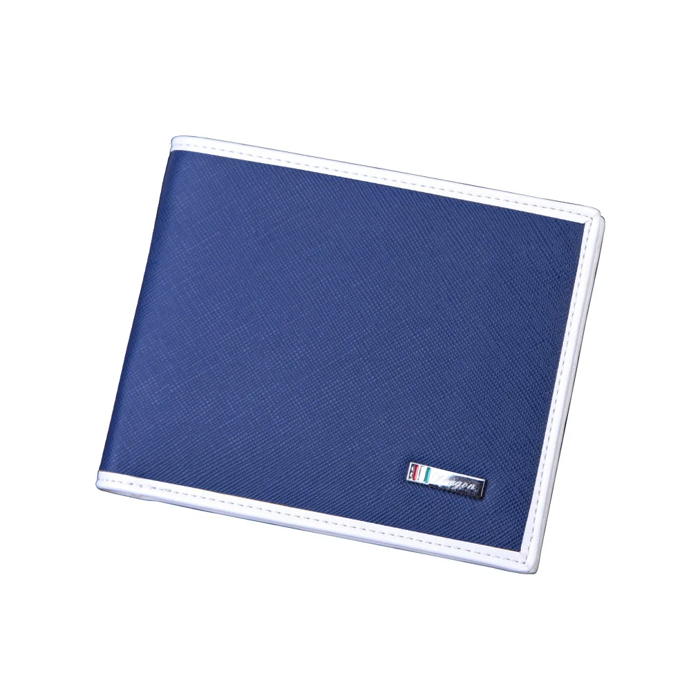 Men's Short Wallet Contrasting Color Multi-function Wallet Multi-card Card Holder Can Hold Driver's License Male Casual Wallet 
Men's Short Wallet Contrasting Color Multi-function Wallet Multi-card Card Holder Can Hold Driver's License Male Casual Wallet