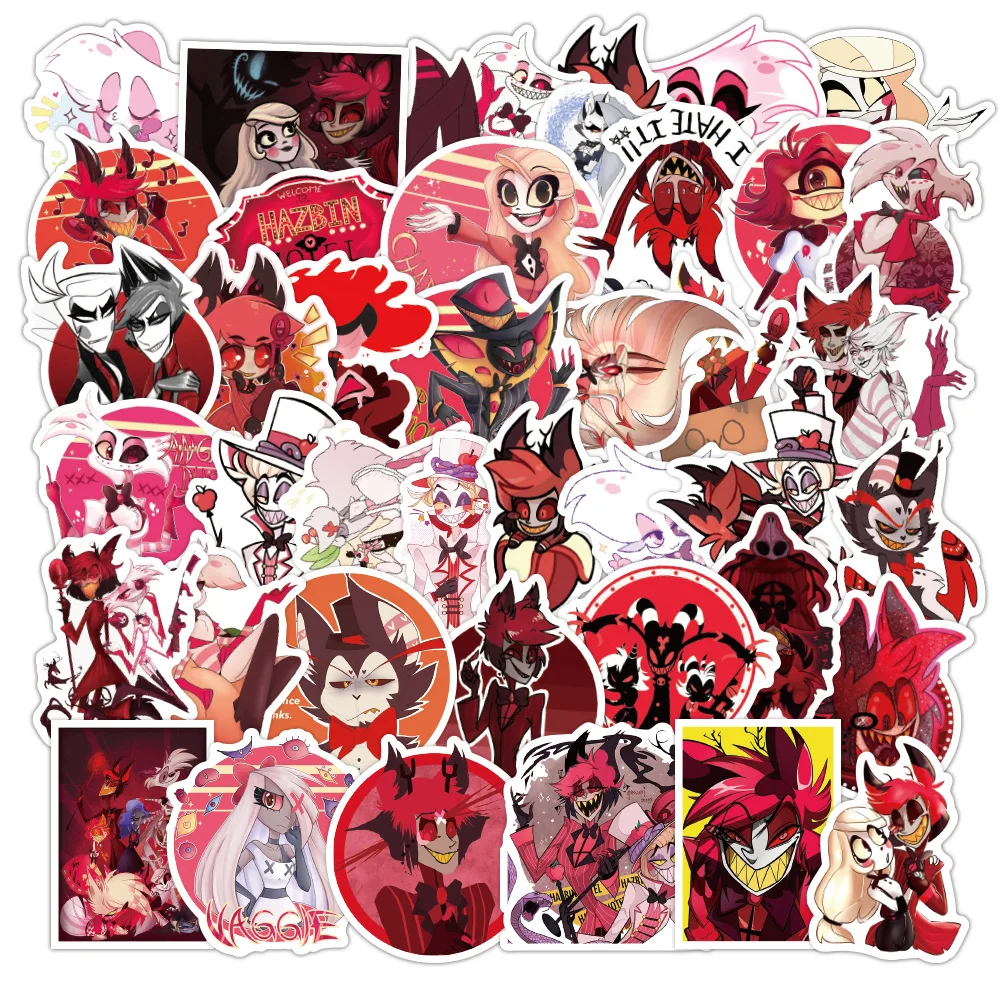 50Pcs Hazbin Hotel Stickers Cartoon Waterproof Graffiti Sticker Backpack Notebook Diy Classic Decals Children Toy Birthday Gifts
50Pcs Hazbin Hotel Stickers Cartoon Waterproof Graffiti Sticker Backpack Notebook Diy Classic Decals Children Toy Birthday Gifts