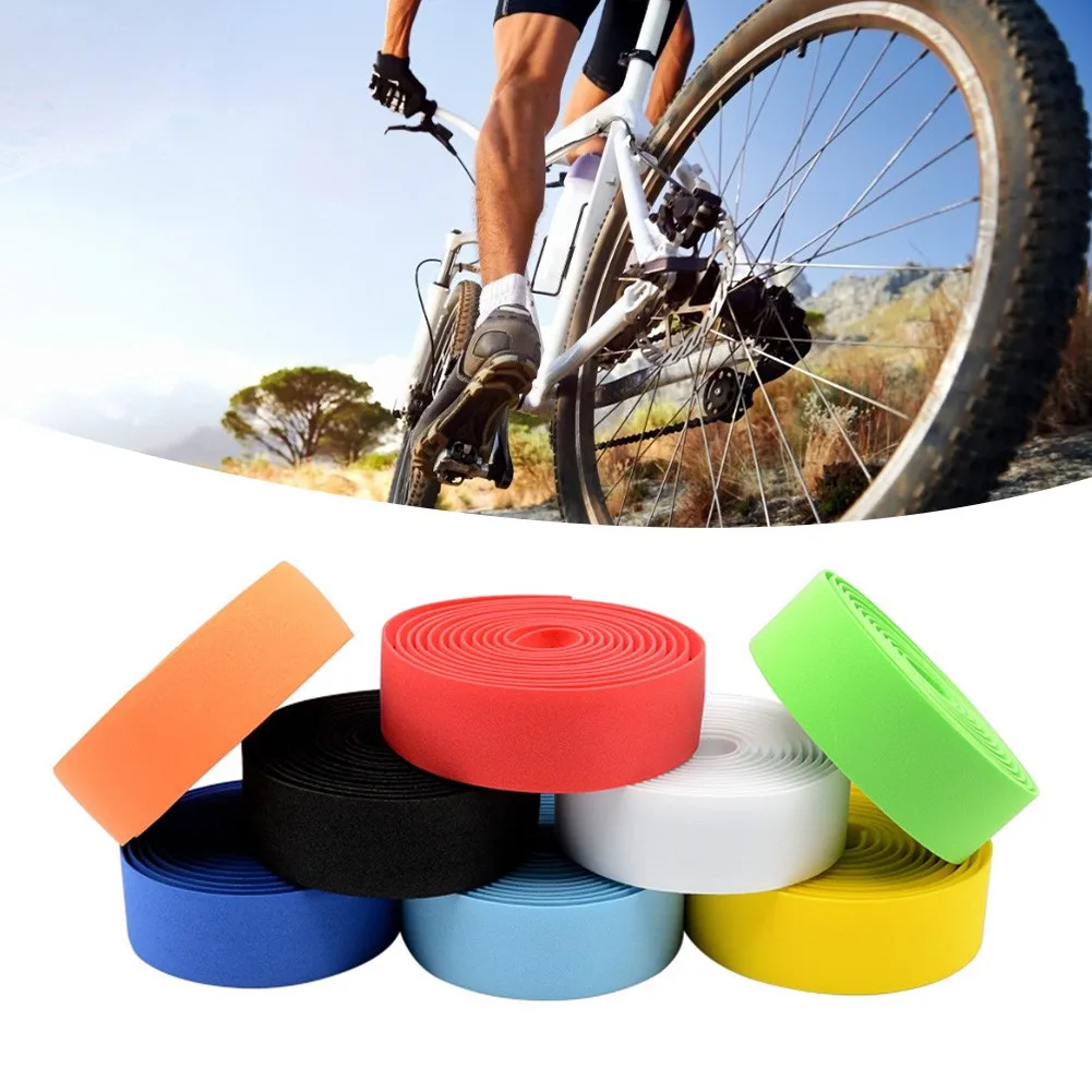 2 PCS/set Road Bike Handlebar Tape Bicycle Drop Bar Wrap Outdoor Sports Non-slip Bike Accessories Double-sided Tape To Fix
2 PCS/set Road Bike Handlebar Tape Bicycle Drop Bar Wrap Outdoor Sports Non-slip Bike Accessories Double-sided Tape To Fix